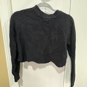 La Hearts Black Knit Sweater